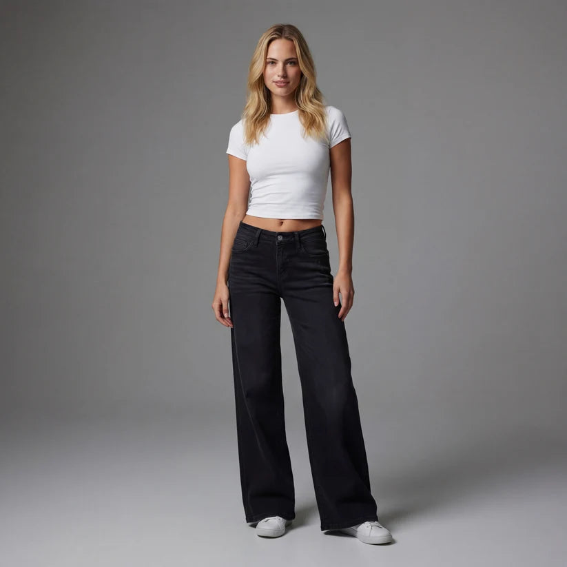 Vida baggy-jeans