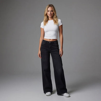 Vida baggy-jeans