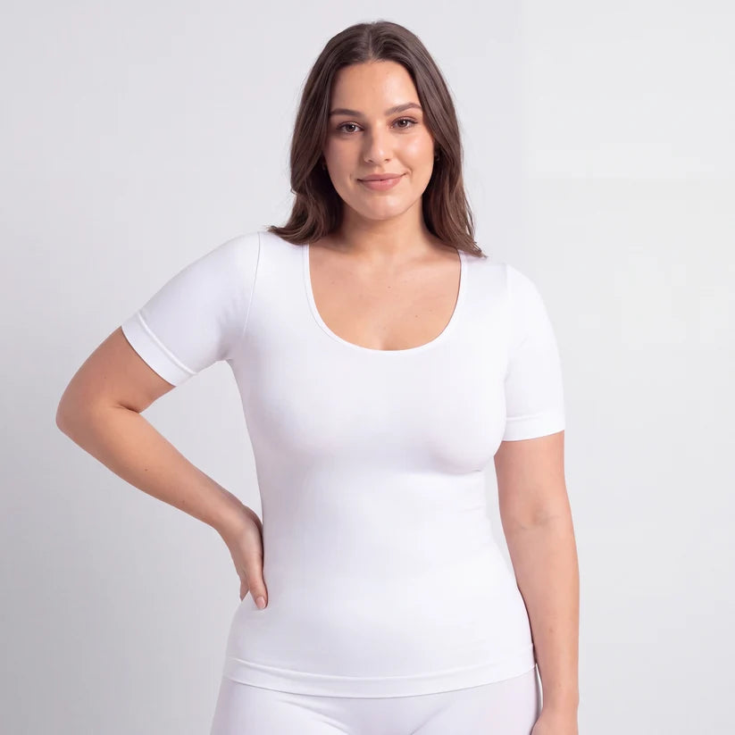 Formande T-shirt med kort ärm